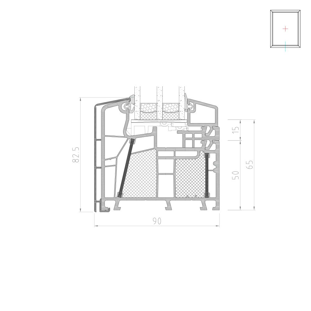 TwinSet 8000 ED - Vitrage fixe