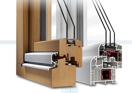 Profilés de fenêtres en PVC ou en bois