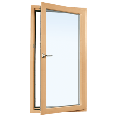 fenêtre mixte en bois-alu standard
