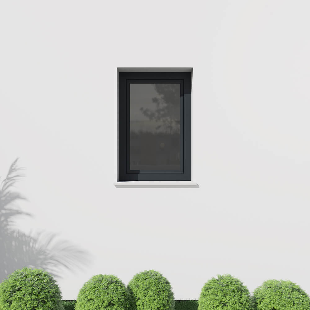 Fenêtre TwinSet® neo AD gris anthracite