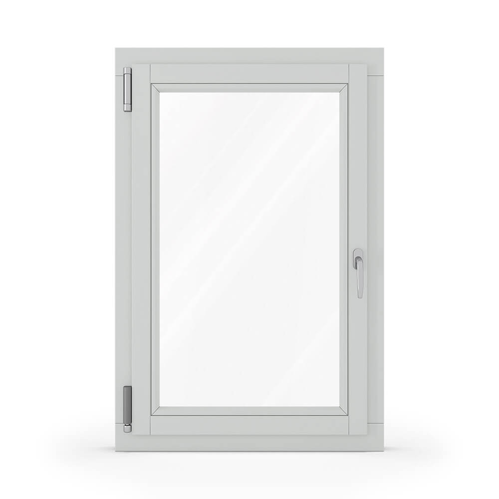 Fenêtre bois gris clair