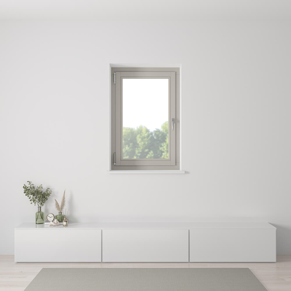 Fenêtre gris soie RAL 7044