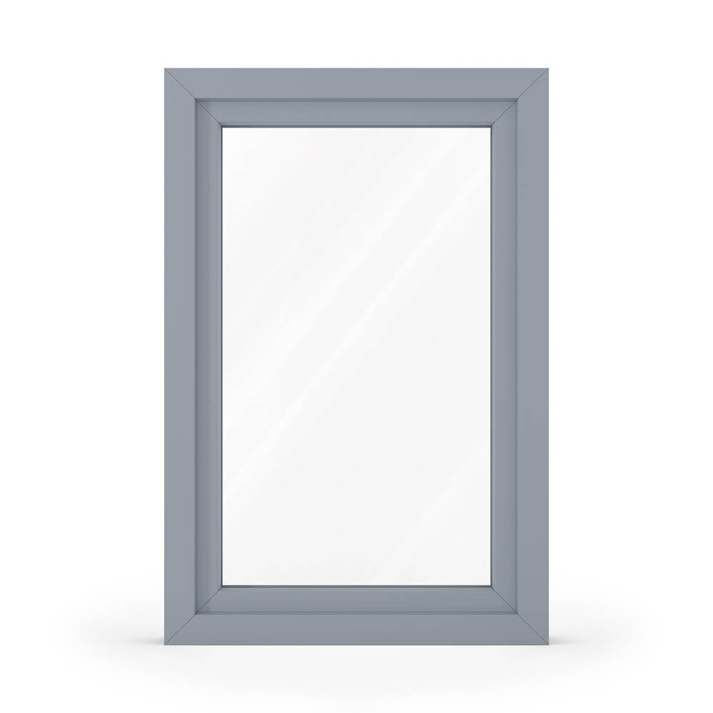 Fenêtre PVC gris