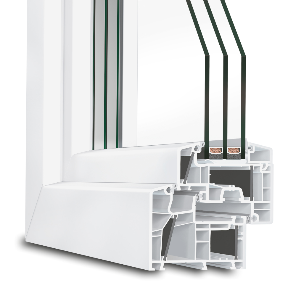 Profilé PVC aluplast energeto® 8000