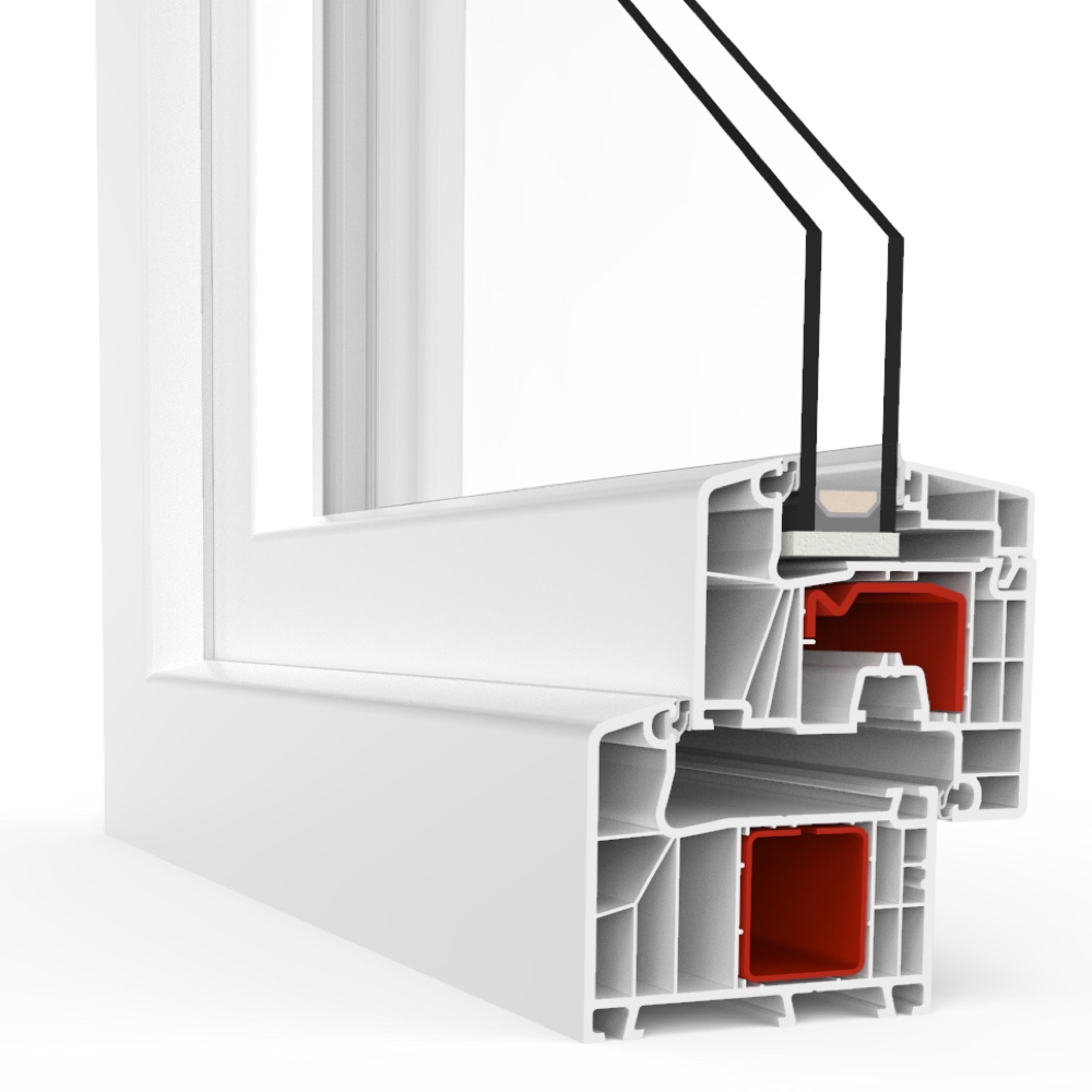 Profilé PVC aluplast IDEAL® 7000