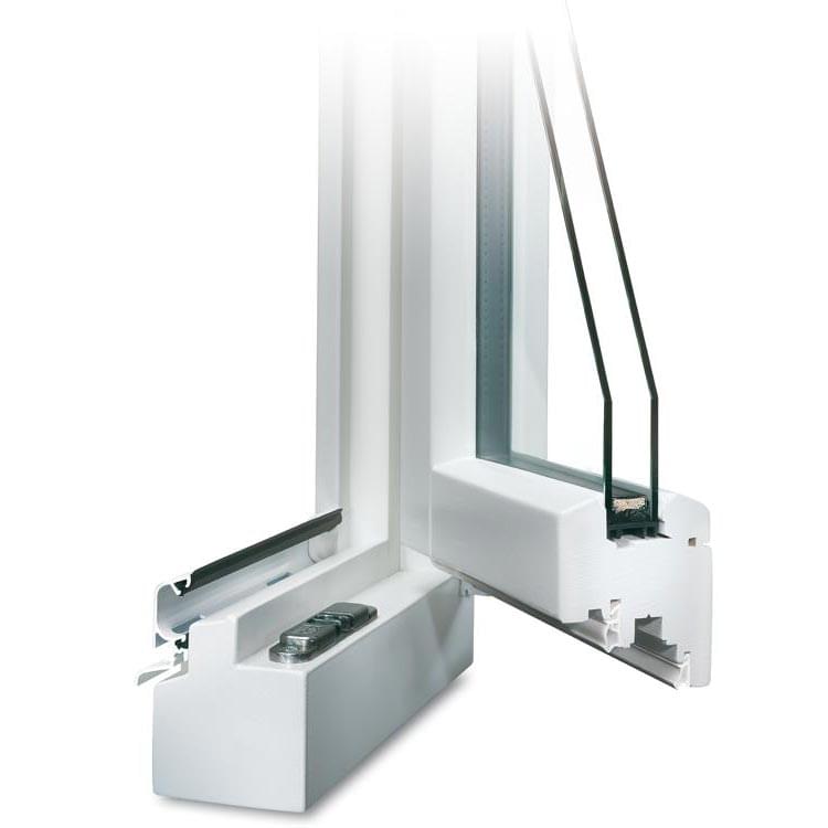 Profilé bois Classique IV 68 blanc ouvert