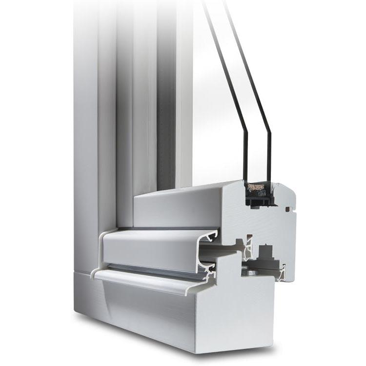 Profilé bois Classique IV 68 blanc