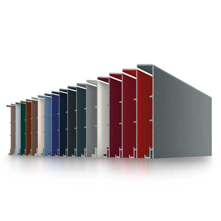 Couleur capotage aluminium (extérieur)