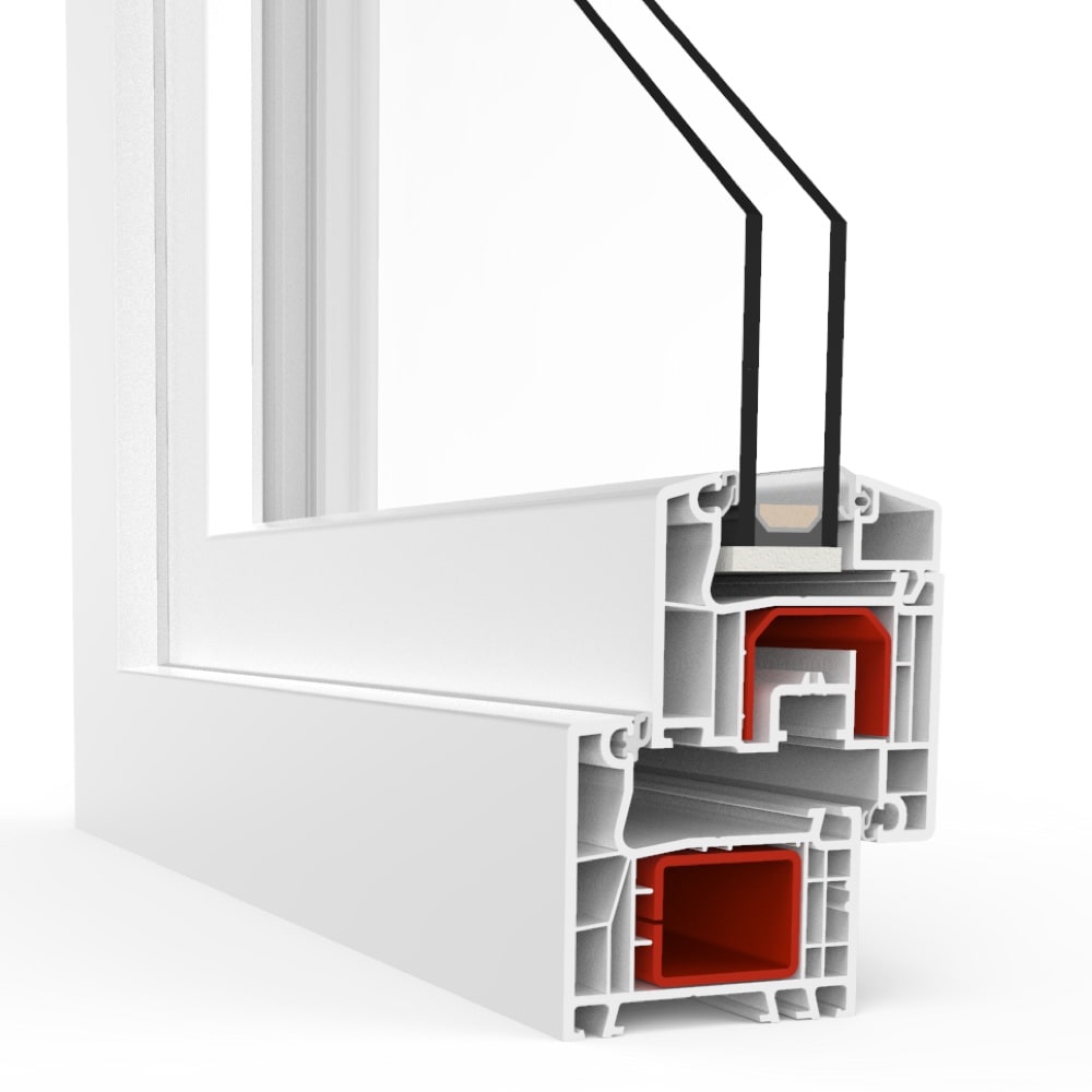 Profilé PVC aluplast IDEAL® 4000