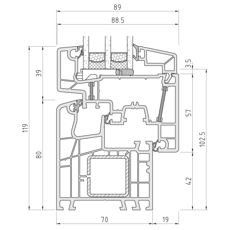 Coupe profilé Ideal DESIGN