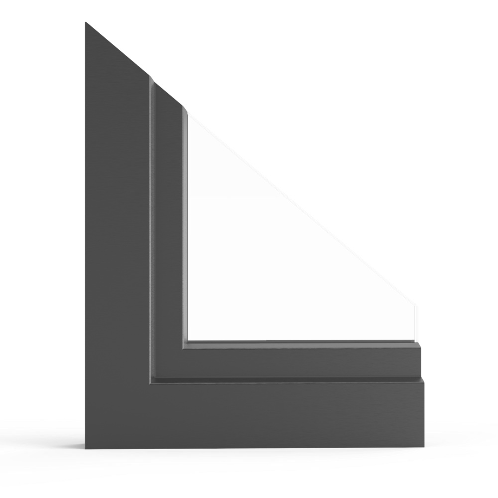 Détail fenêtre PVC-Alu aluplast Twinset® 8000