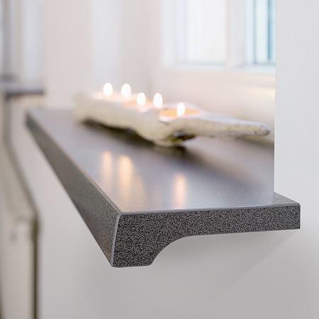 Appui de fenêtre intérieur Werzalit coloris « Puntinella »