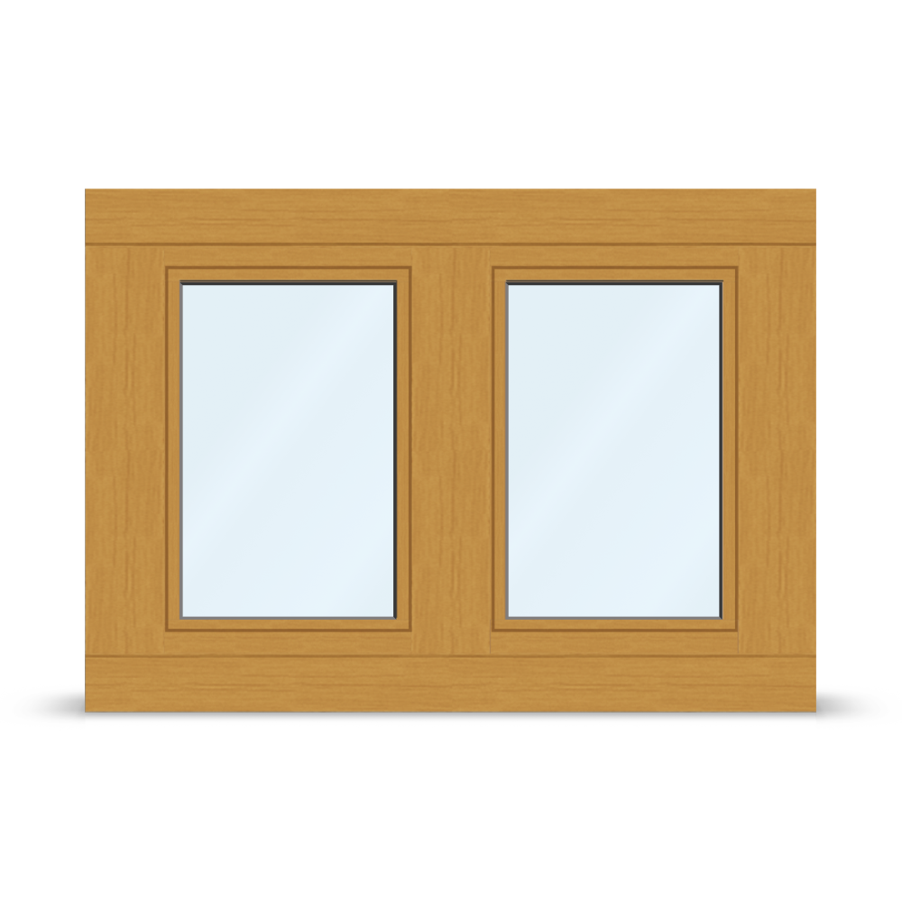 Fenêtre deux vantaux en bois