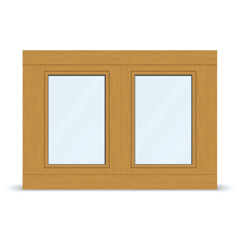 Fenêtre deux vantaux en bois