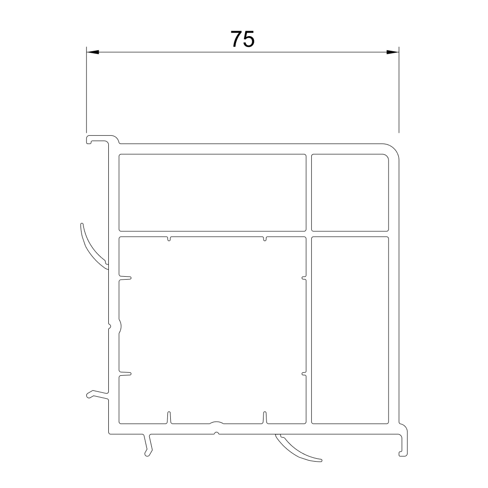 Fenêtre et porte-fenêtre 70 AD – couplage d’angle à 90° Fenêtre et porte-fenêtre 70 AD – couplage d’angle à 90°