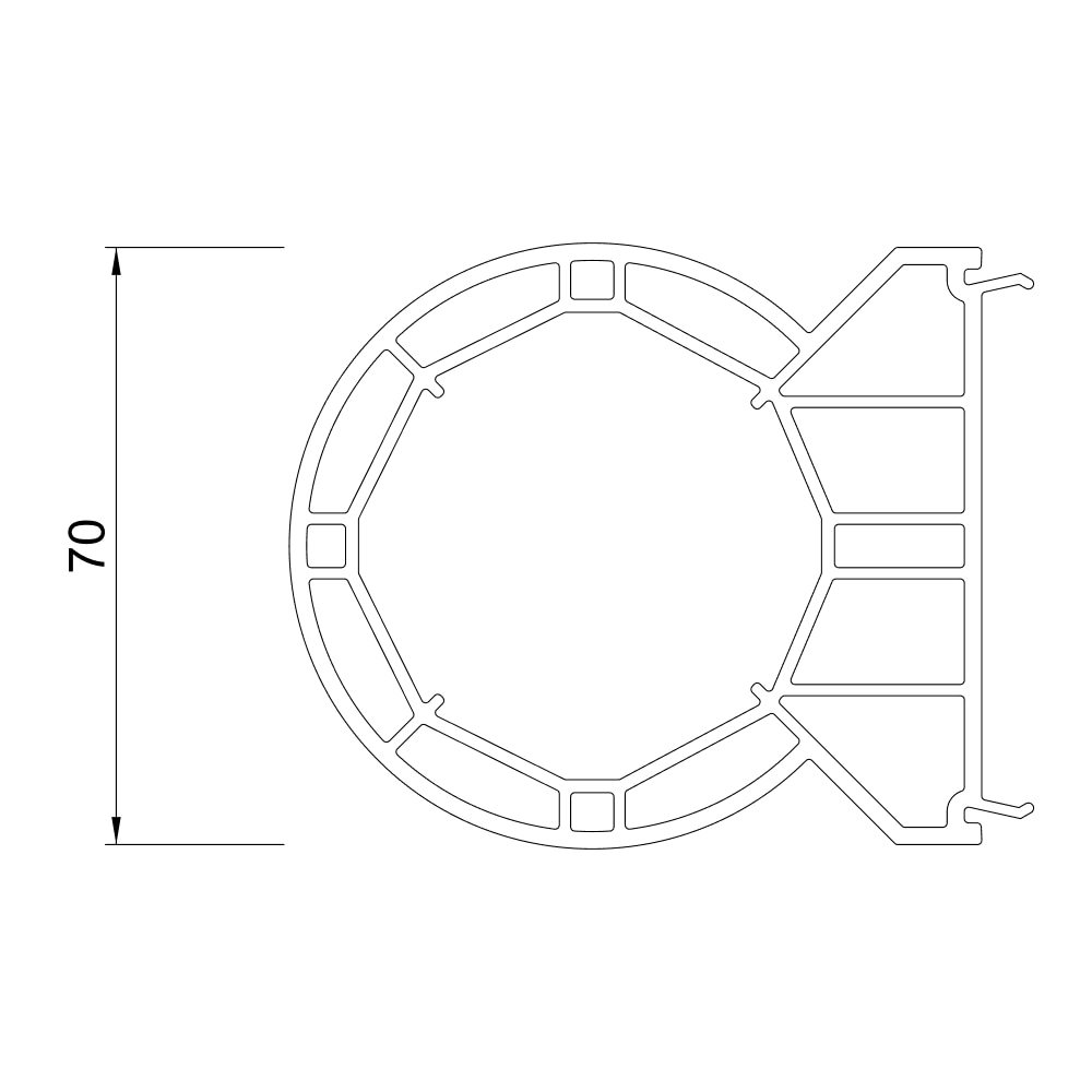 Fenêtre et porte-fenêtre 70 AD – couplage arrondi Fenêtre et porte-fenêtre 70 AD – couplage arrondi