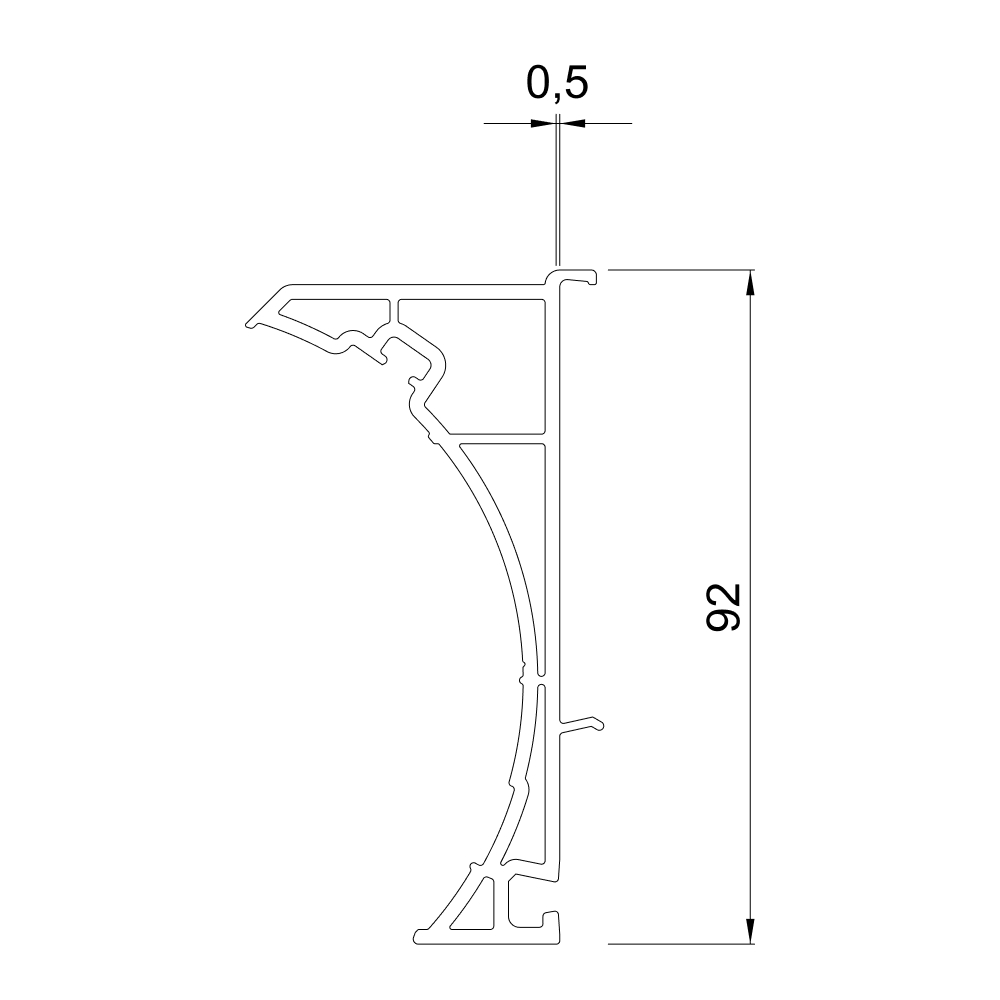 Fenêtre et porte-fenêtre 76 MD – couplage arrondi Fenêtre et porte-fenêtre 76 MD – couplage arrondi