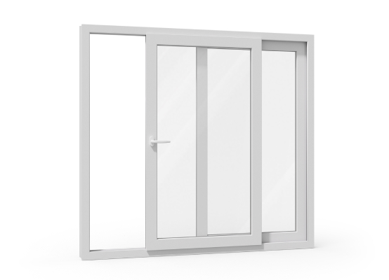Fenêtre coulissante PVC Multi Slide 2 vantaux