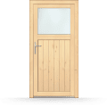 Portes de service Bois