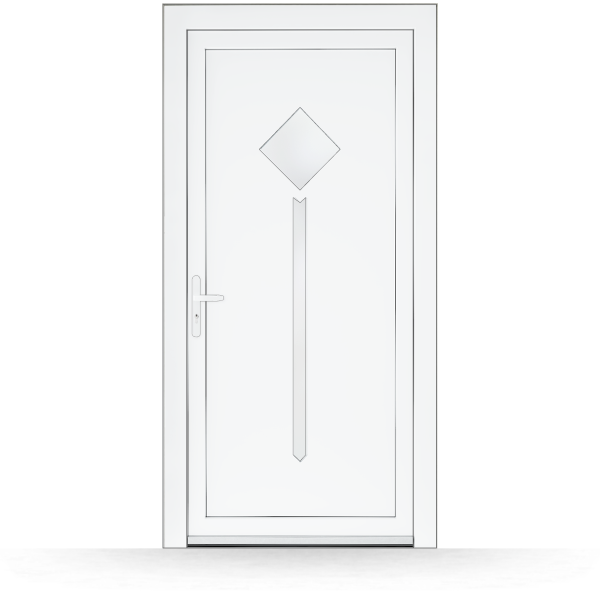porte de service PVC