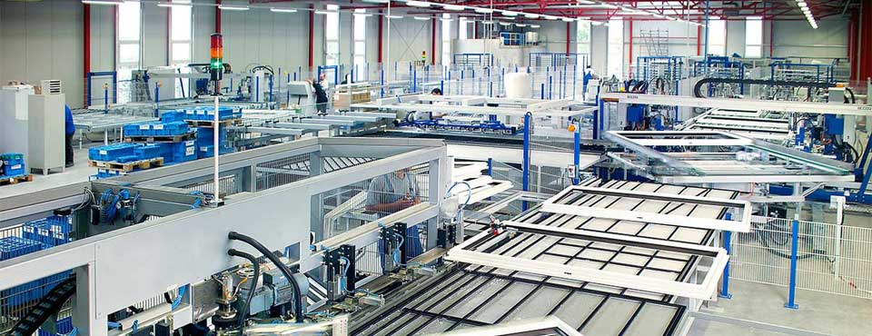 Notre production de fenêtre PVC – la plus moderne en Europe