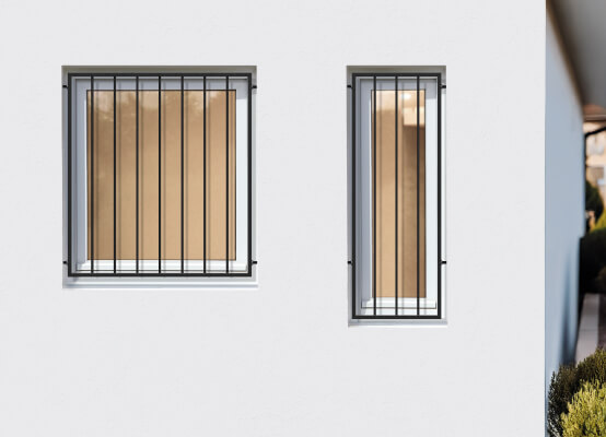 dimensions grille de défense