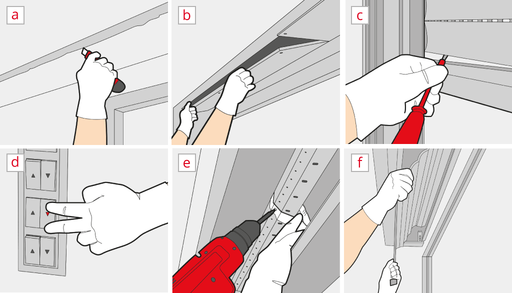 Déinstaller un Volet roulant