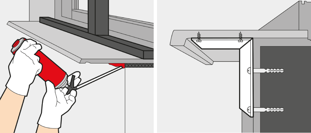 Poser un Appui de Fenêtre intérieur