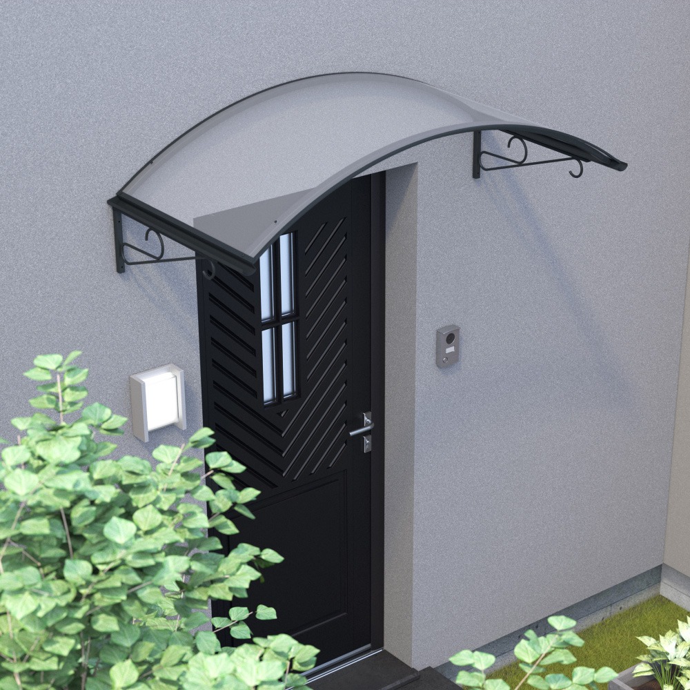 Marquise Fernelmont anthracite - Installée
