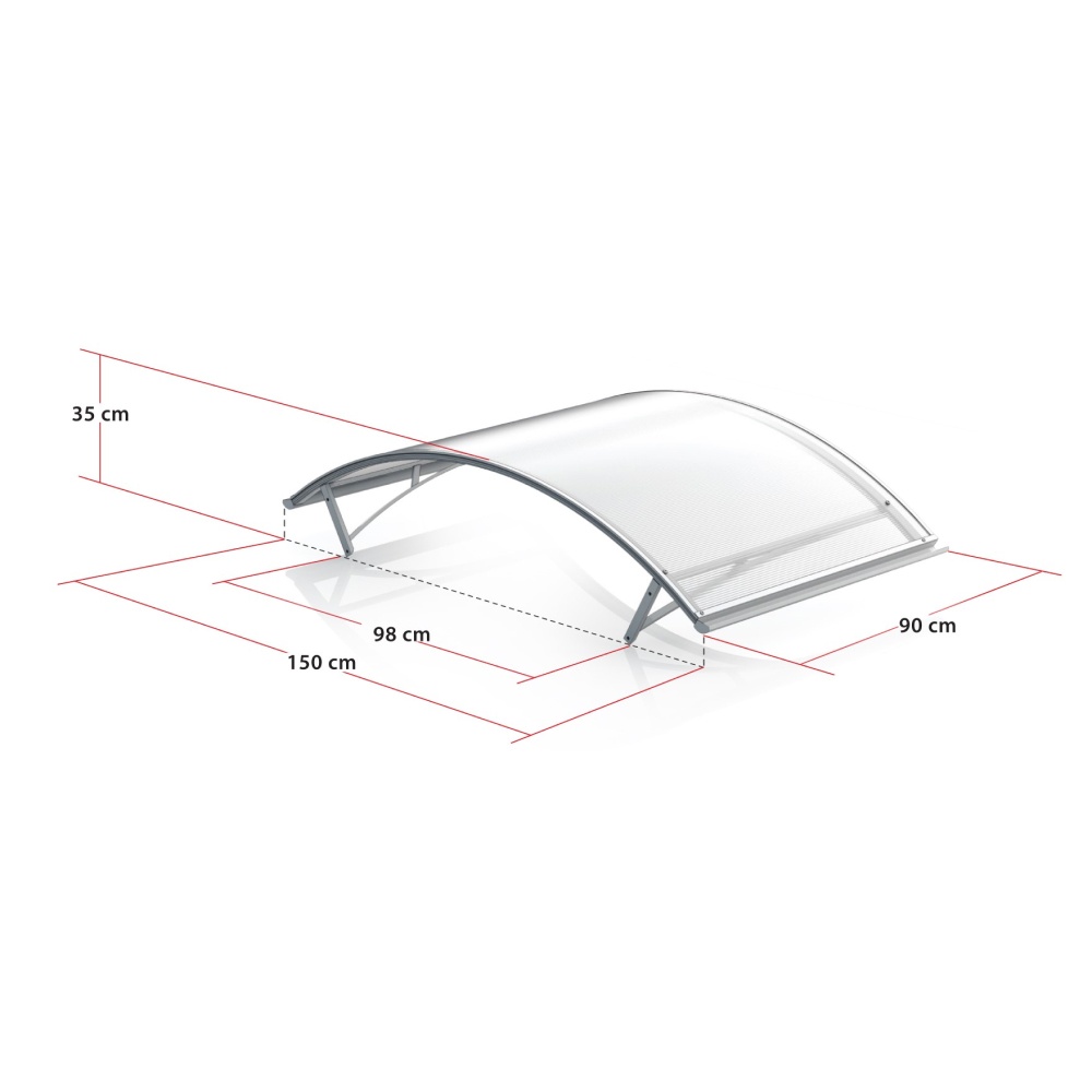 Marquise Temse blanche - Dimensions