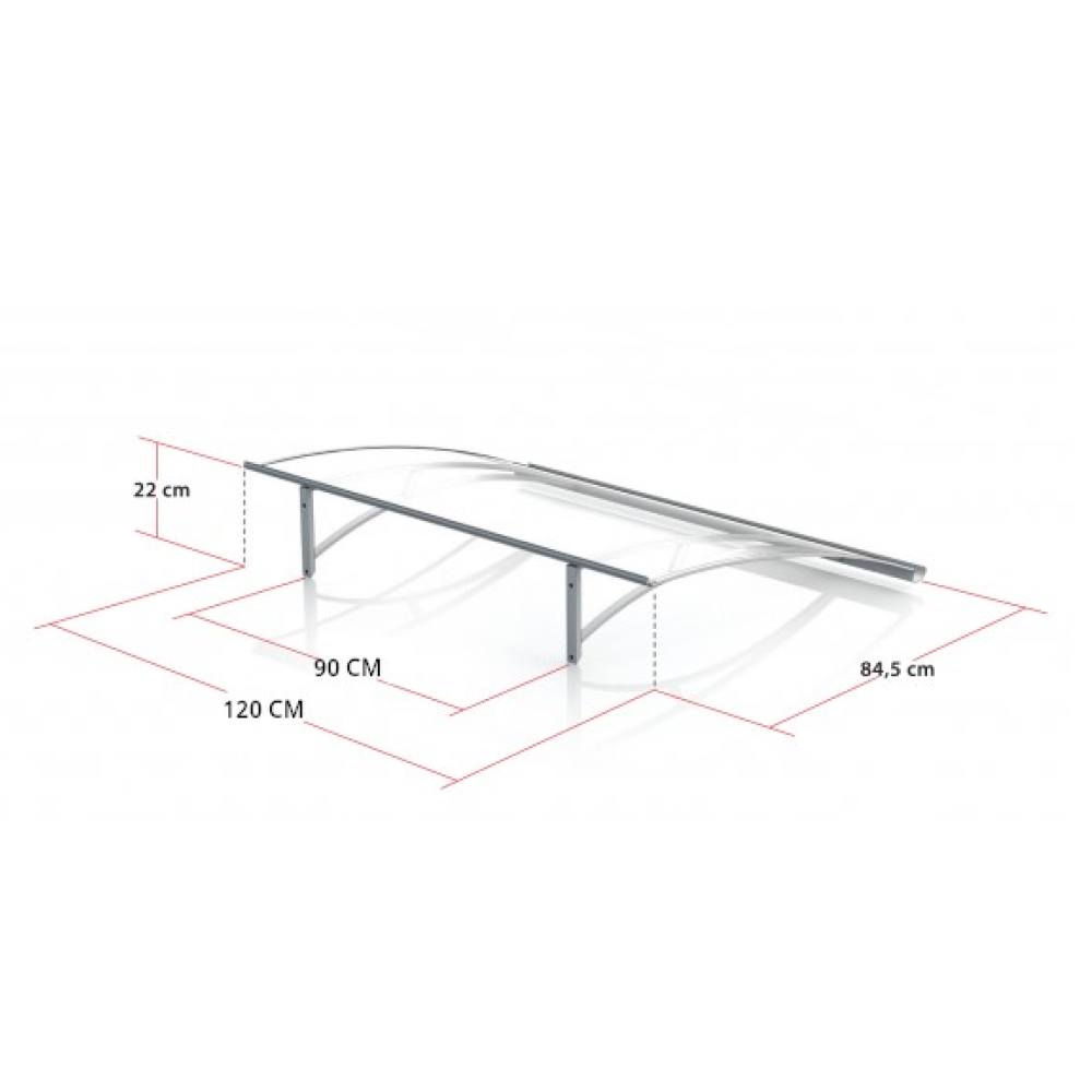 Marquise Geel dimensions - 120 cm de largeur