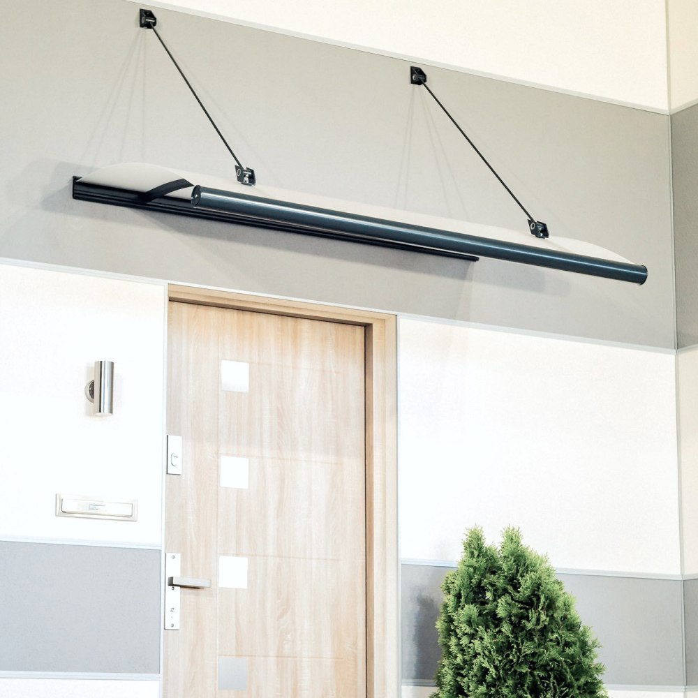 Marquise Bertogne anthracite - Installée