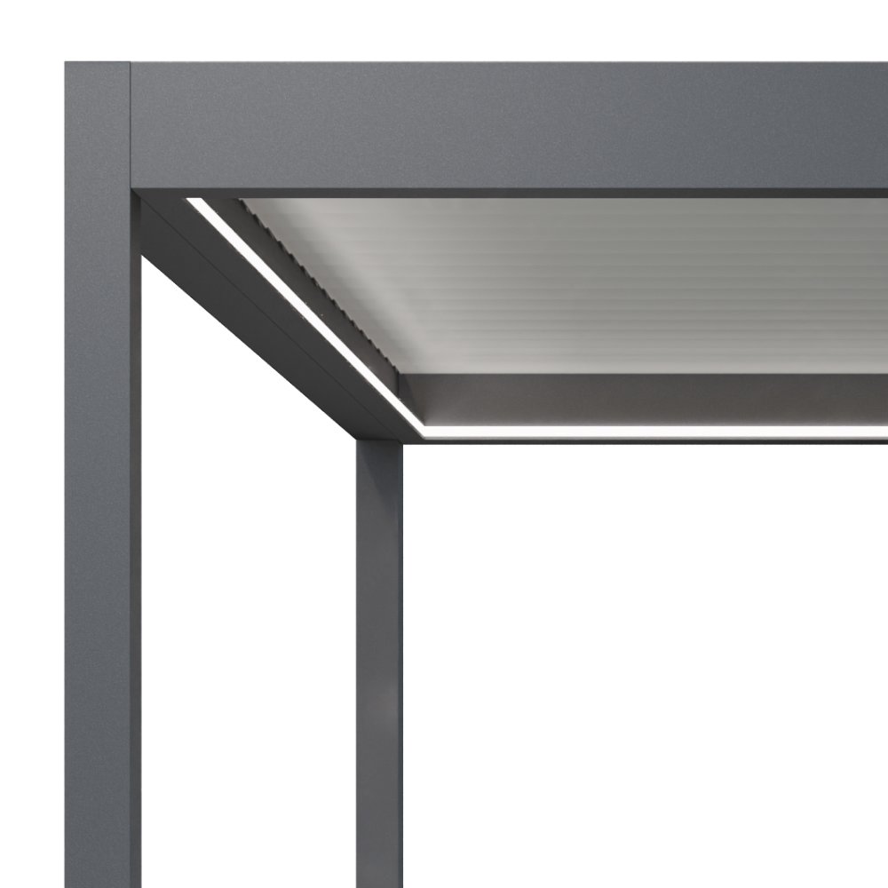 Éclairage de la pergola par ruban LED
