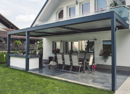 Pergola alu jardin