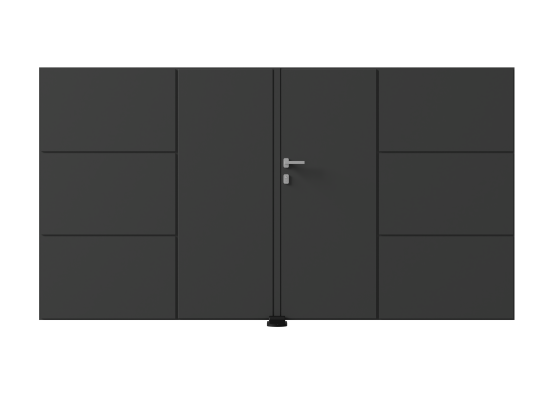 Portail battant Design