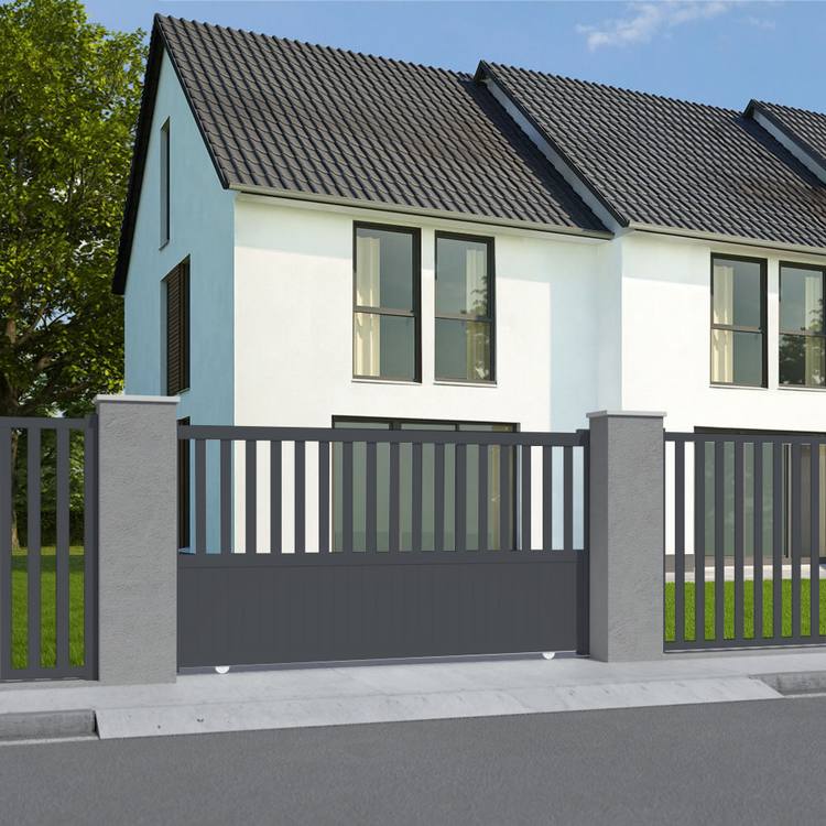 portail coulissant anthracite