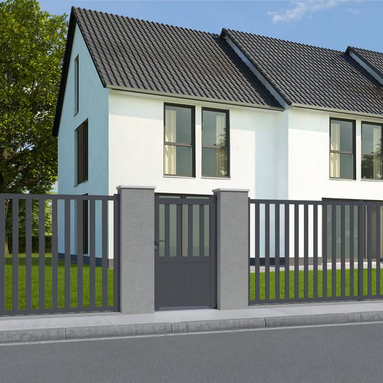 Portillon anthracite