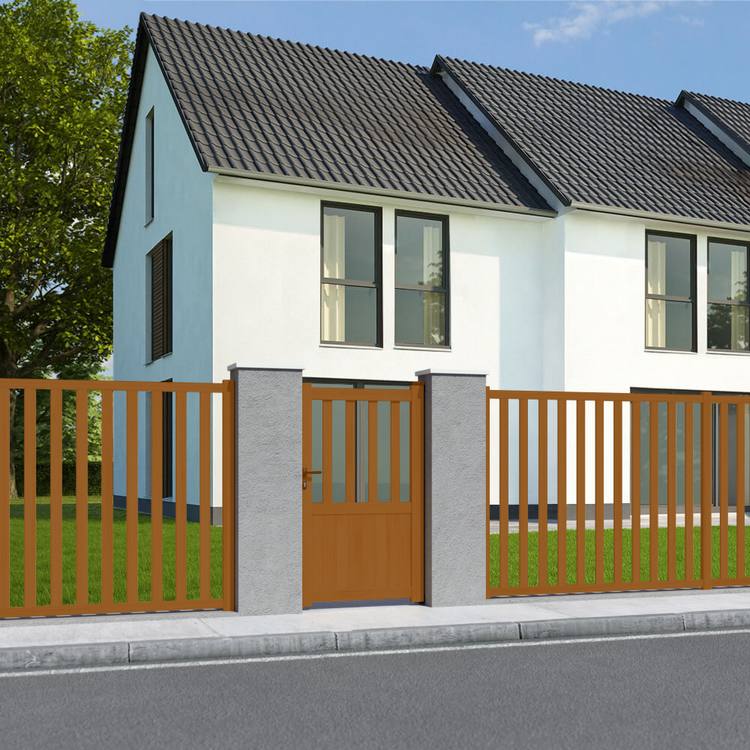 Portillon imitation bois