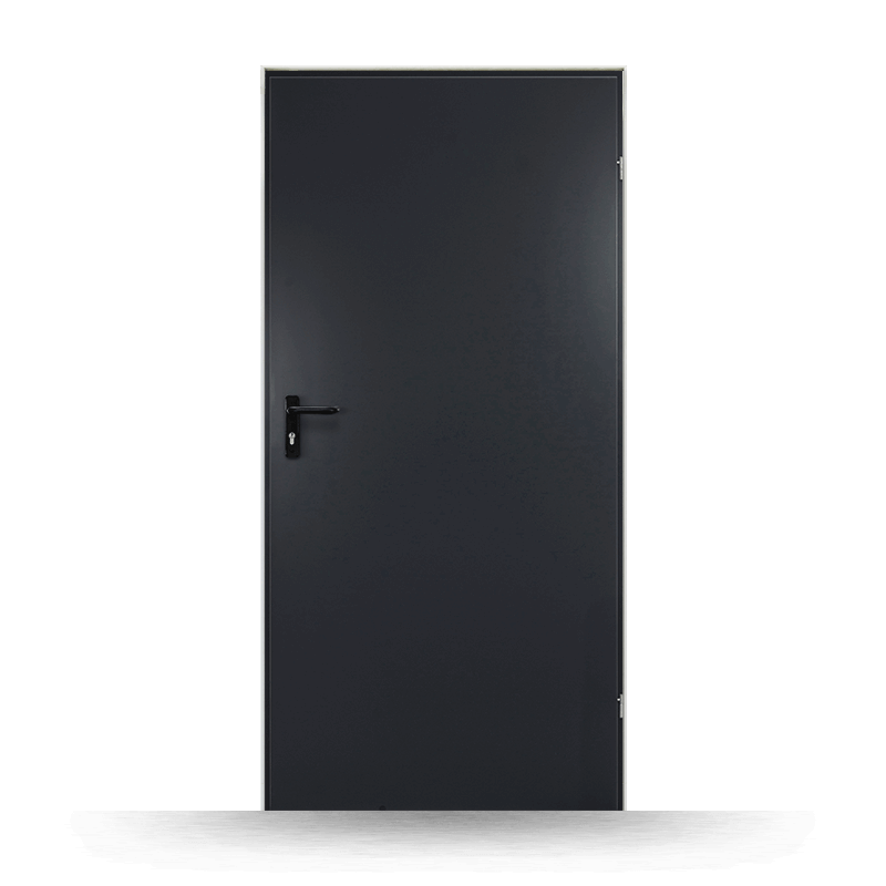 porte de service couleur anthracite