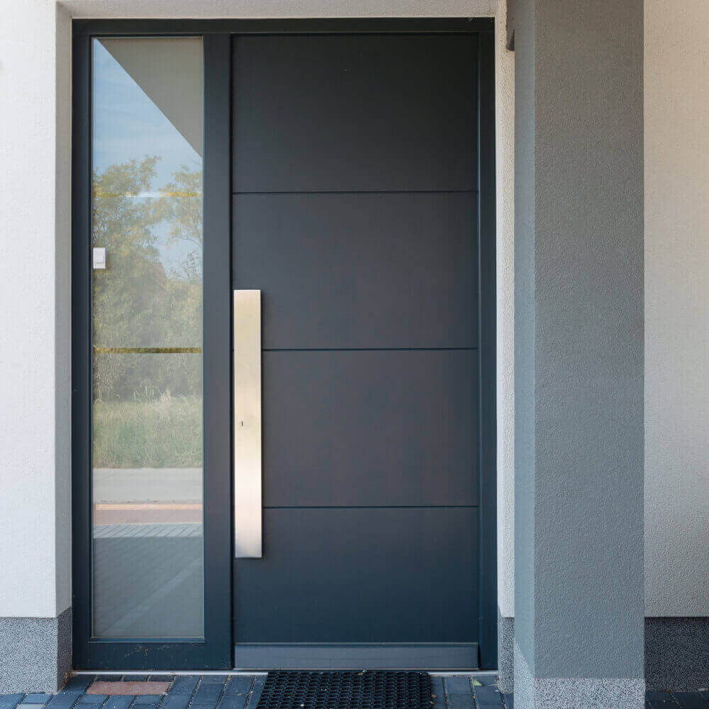 porte de service style anthracite