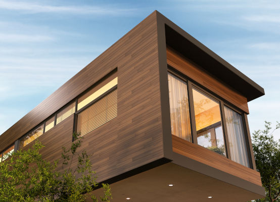 Porte-fenêtre alu en brun Porte-fenêtre alu en brun