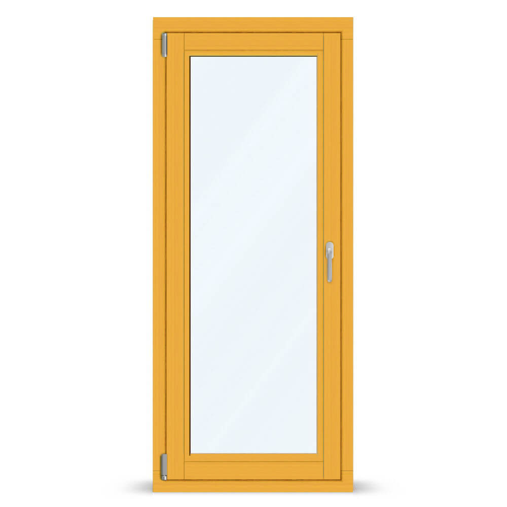 Porte-fenêtre pin clair