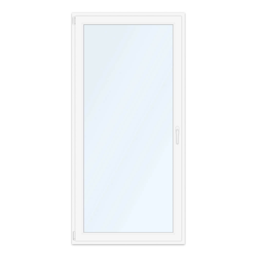 Porte-fenêtre 100x205 cm oscillo-battant gauche