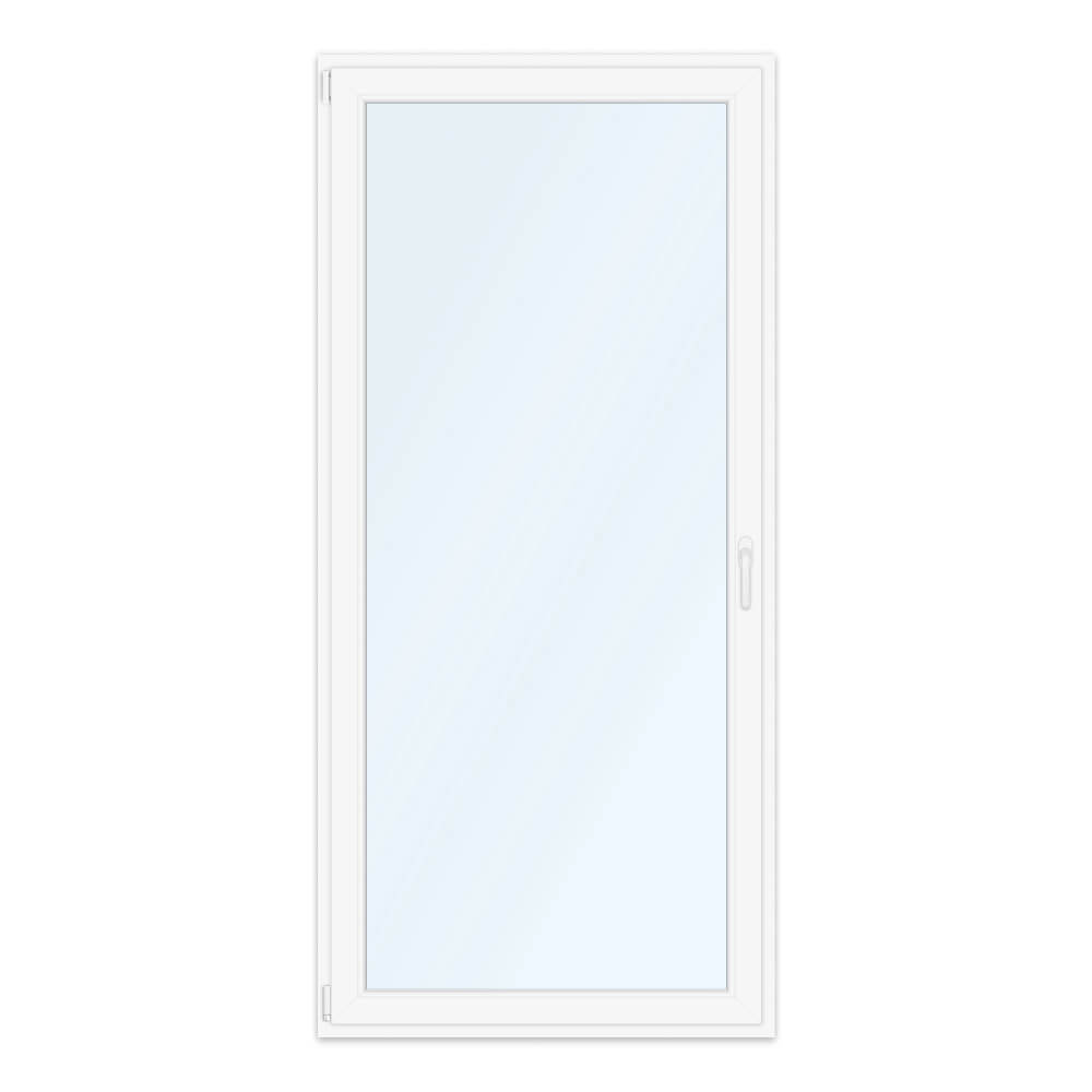 Porte-fenêtre 100x215 cm oscillo-battant gauche