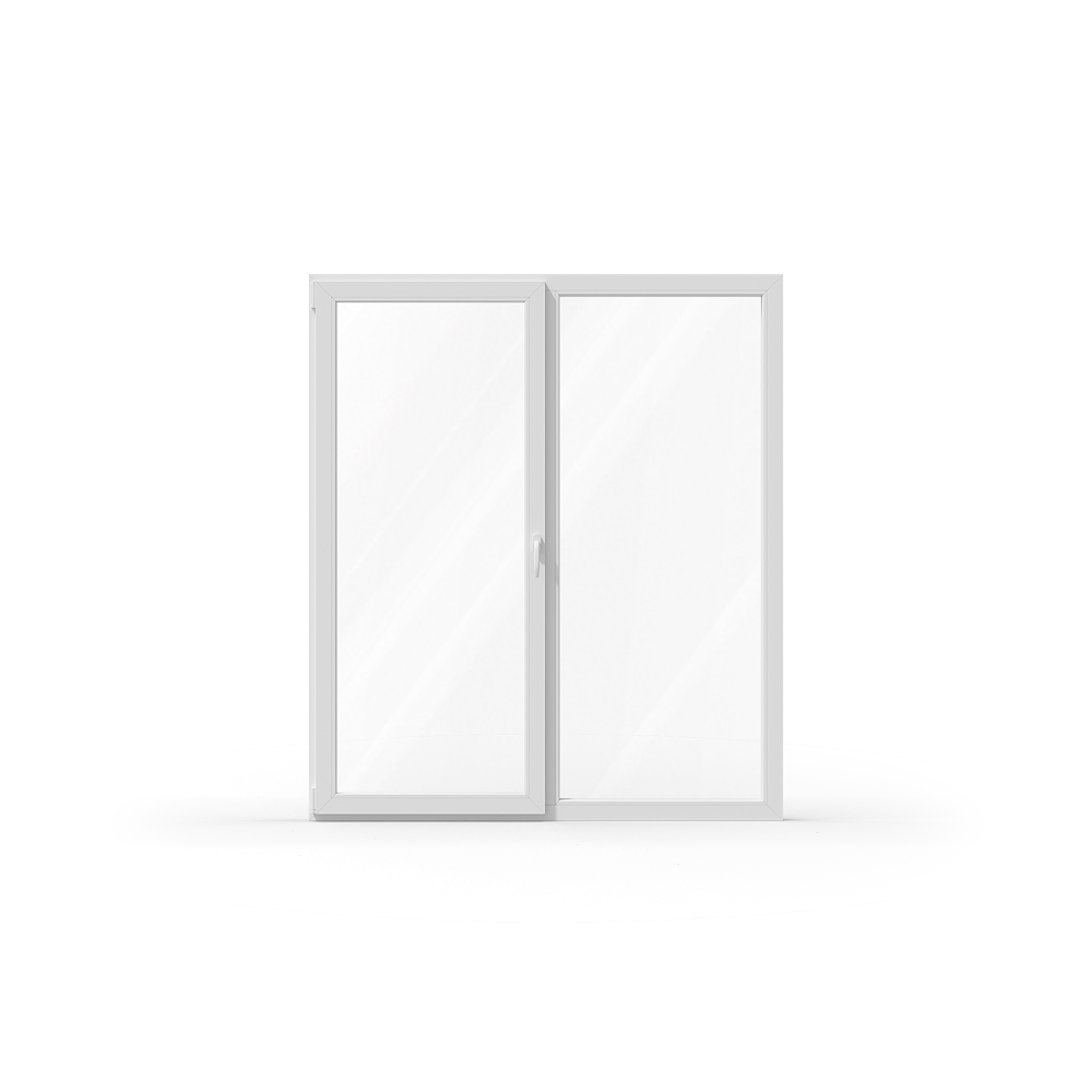  Oscillo‑battant à deux vantaux gauche