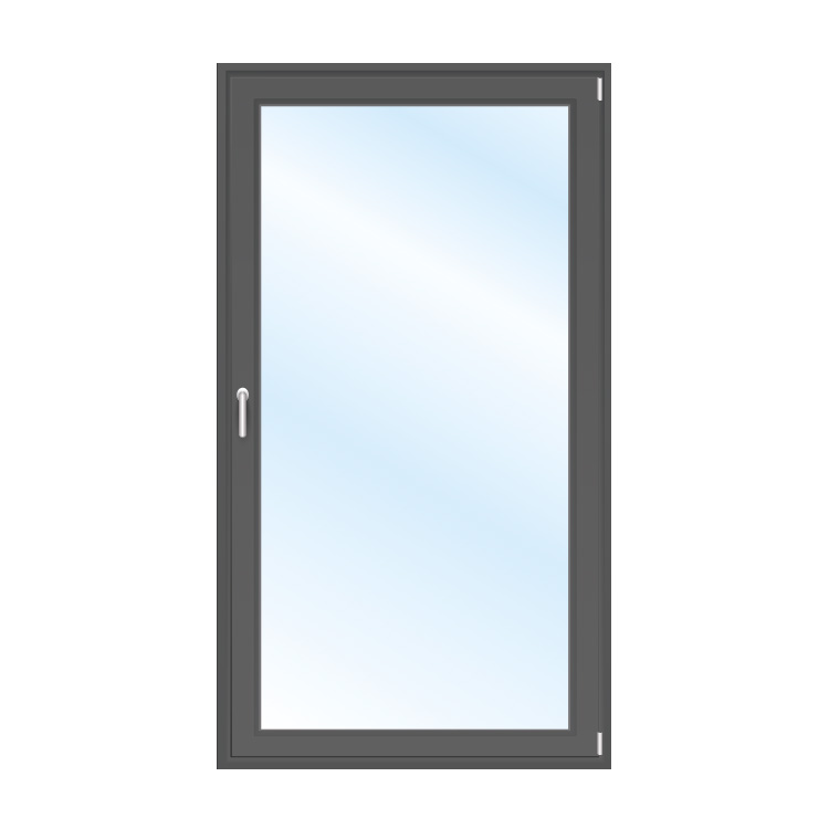 Porte-Fenêtre gris anthracite