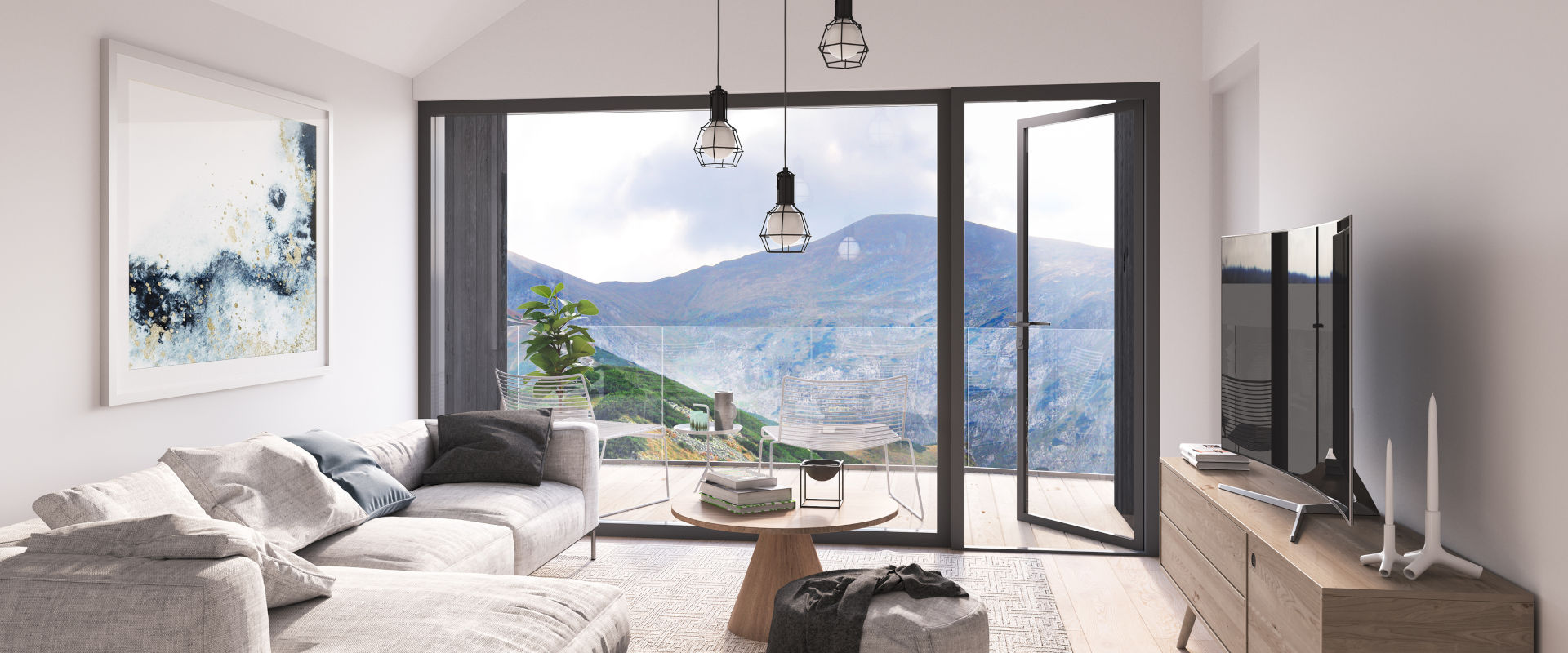 Porte-fenêtre panorama