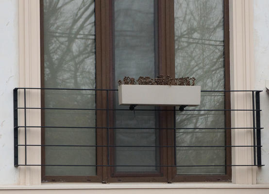 porte fenetre vitrage structuré
