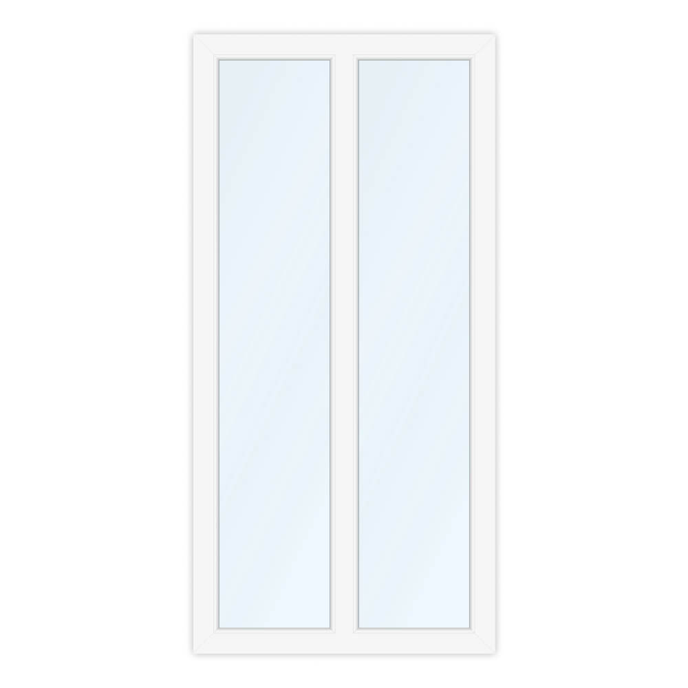 Porte-fenêtre PVC 2 vantaux