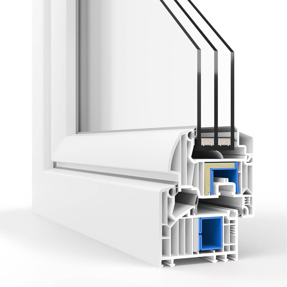 VEKA Softline 82 MD Passive profilé